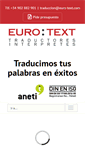 Mobile Screenshot of euro-text.com